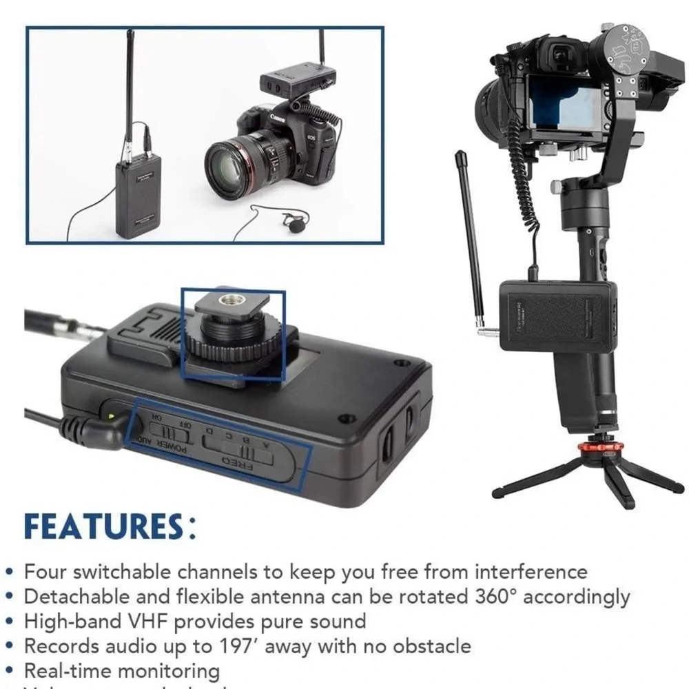 Canon Black Wireless Audio Transmitter